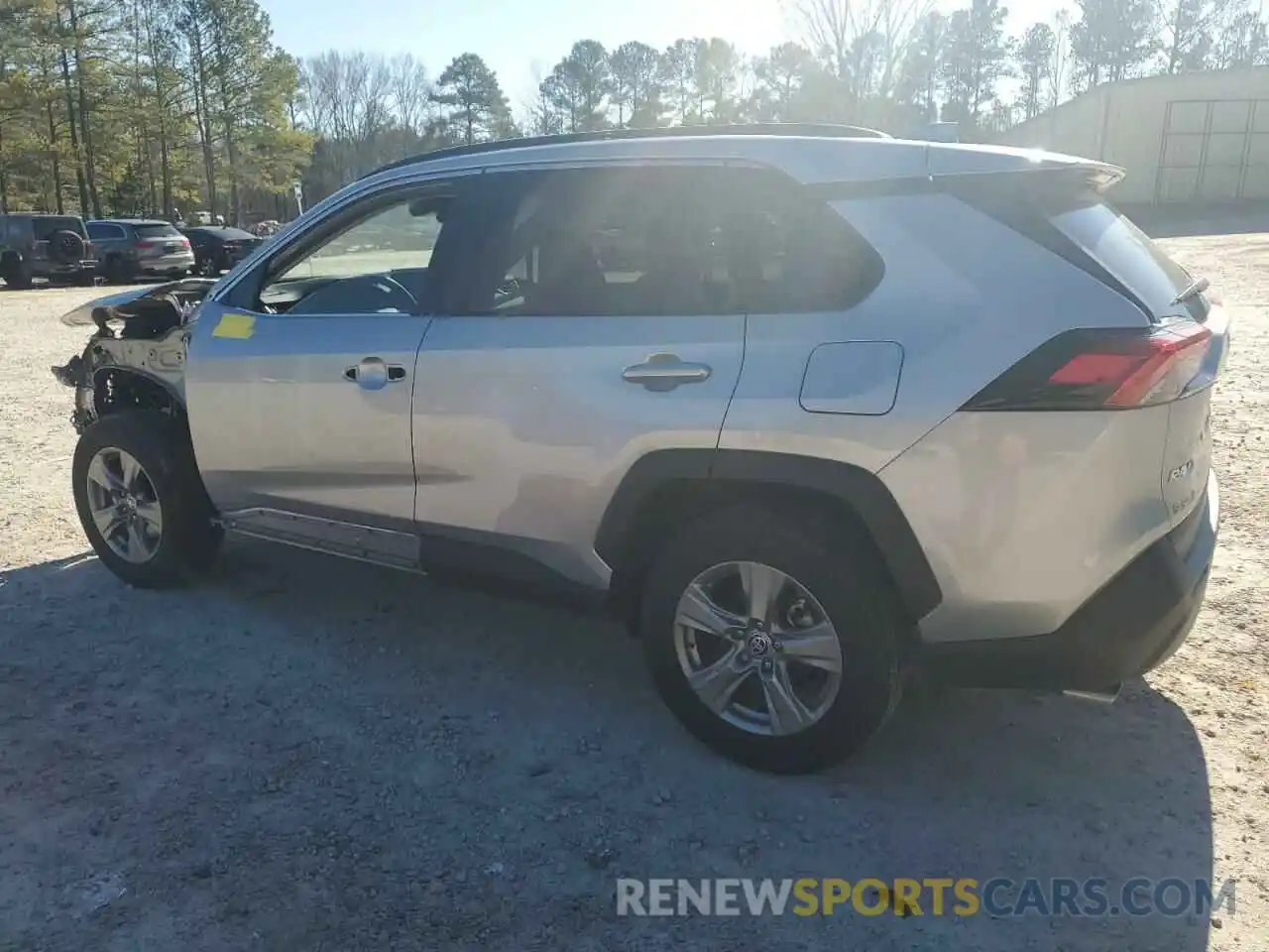 2 Photograph of a damaged car 2T3W1RFV3NC202656 TOYOTA RAV4 2022