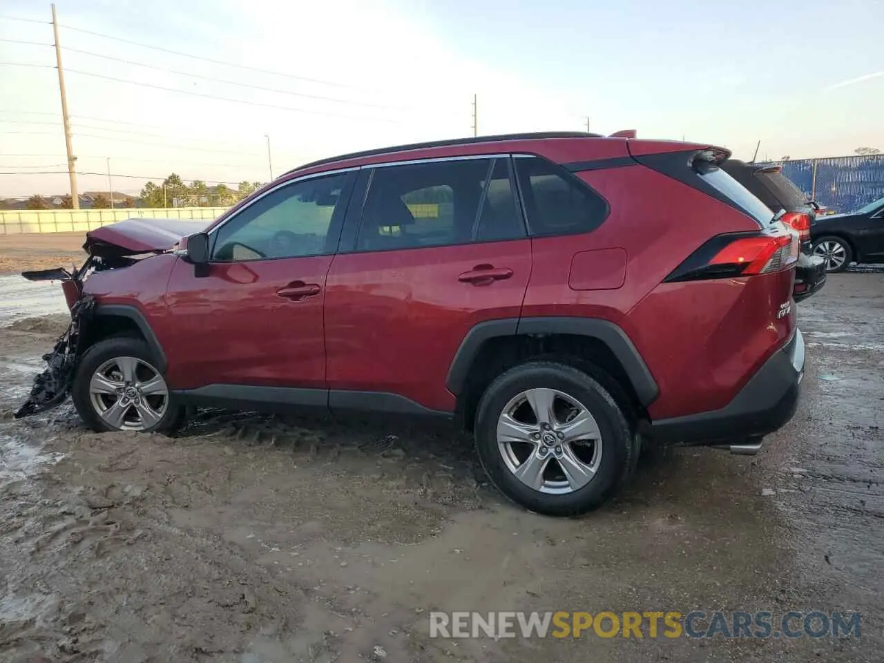 2 Photograph of a damaged car 2T3W1RFV3NW200565 TOYOTA RAV4 2022
