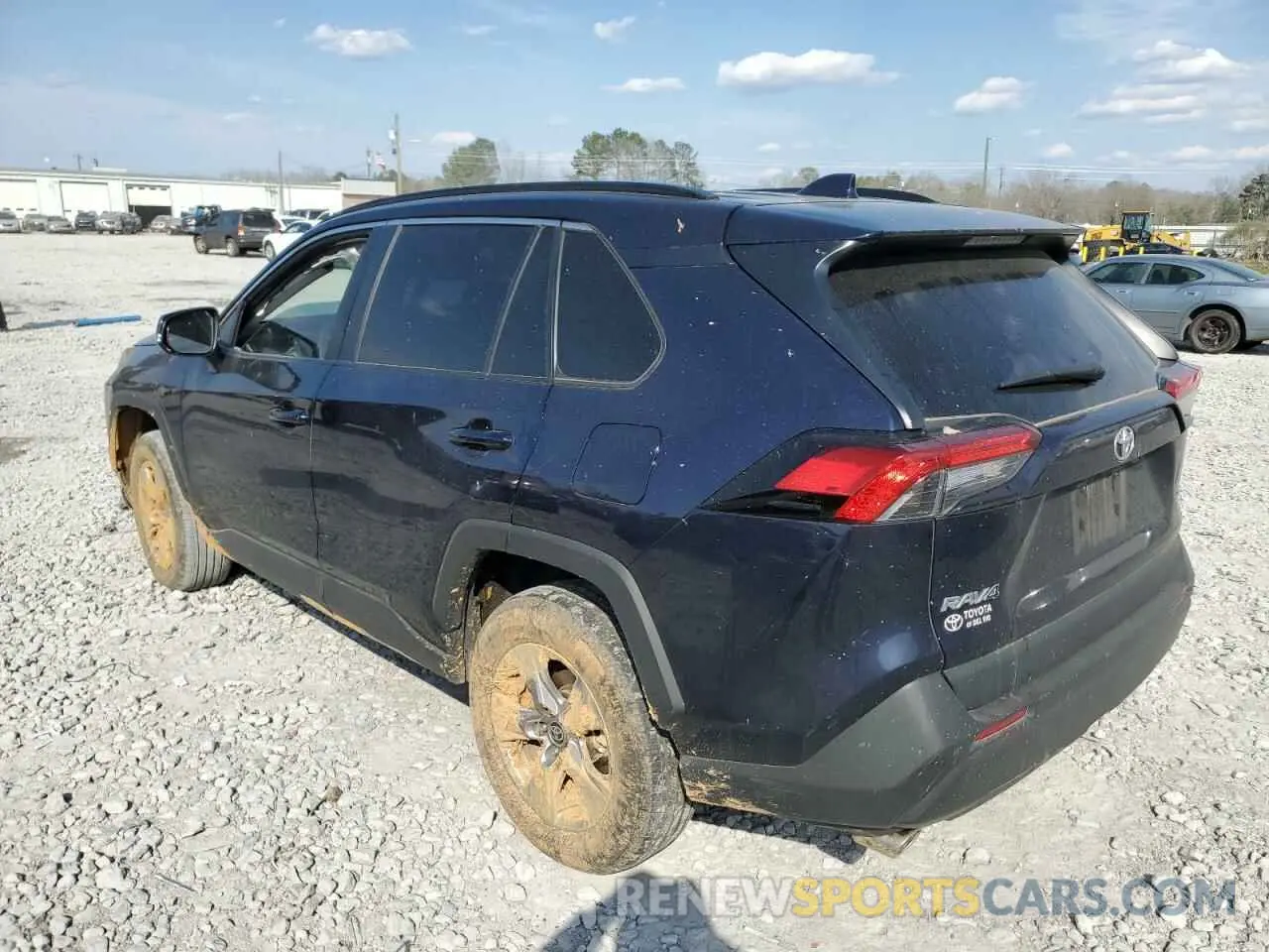 2 Photograph of a damaged car 2T3W1RFV3NW210660 TOYOTA RAV4 2022