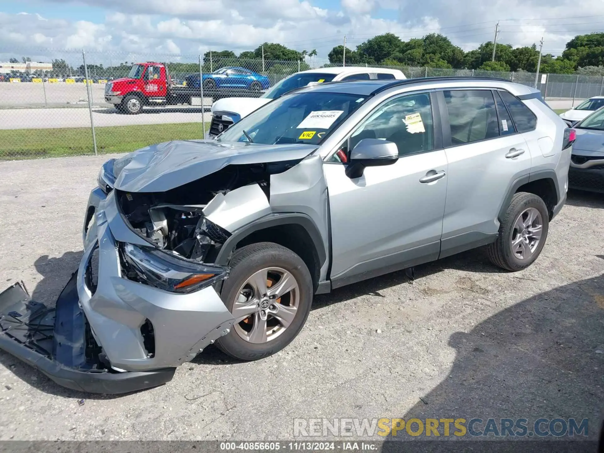 2 Photograph of a damaged car 2T3W1RFV3NW236773 TOYOTA RAV4 2022