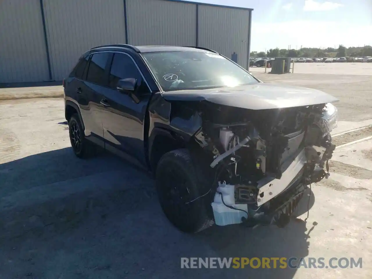 1 Photograph of a damaged car 2T3W1RFV4NC176326 TOYOTA RAV4 2022