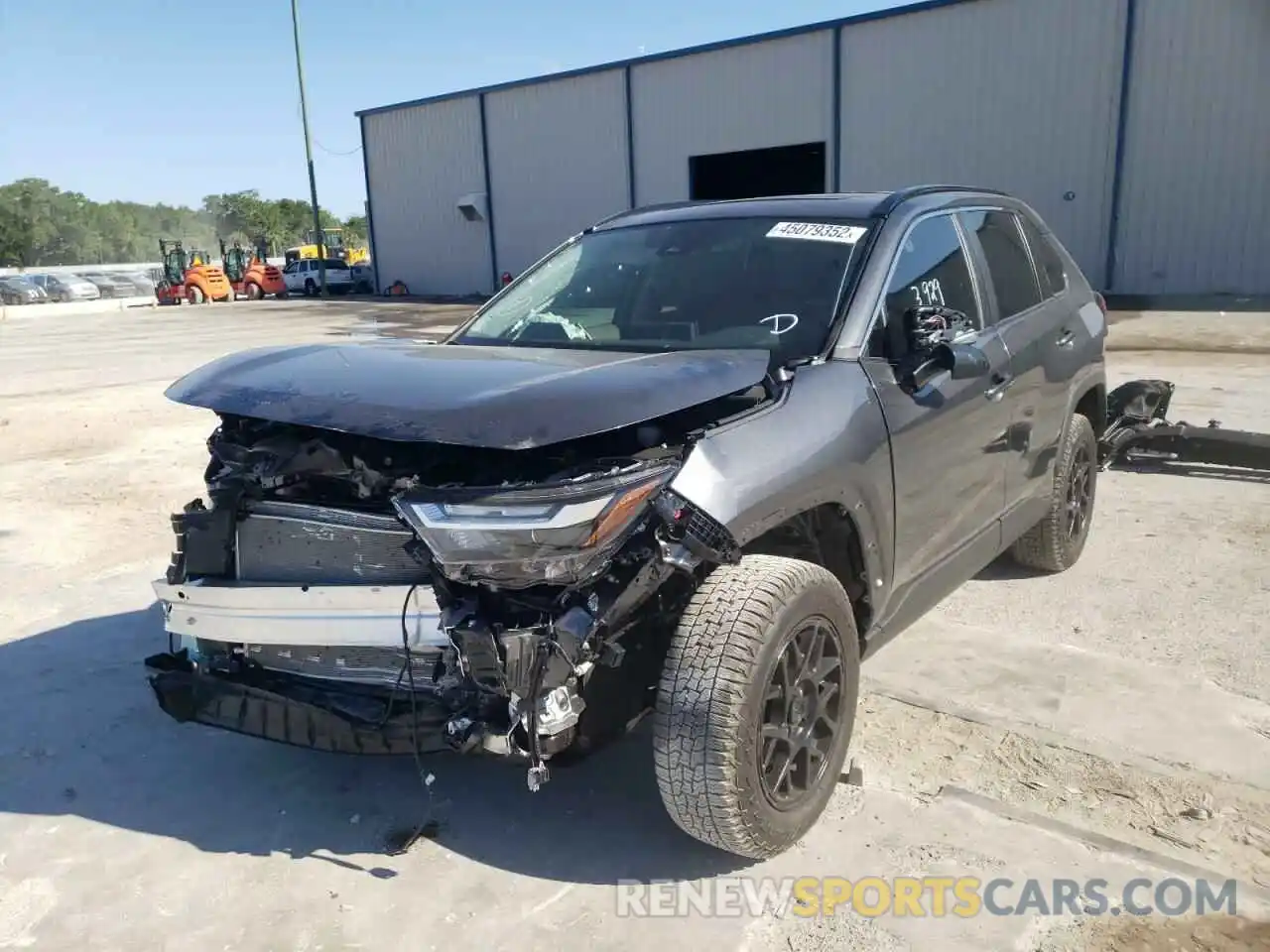 2 Photograph of a damaged car 2T3W1RFV4NC176326 TOYOTA RAV4 2022