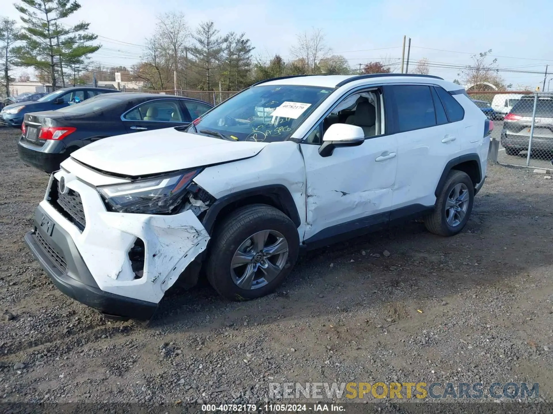 2 Photograph of a damaged car 2T3W1RFV4NC182689 TOYOTA RAV4 2022