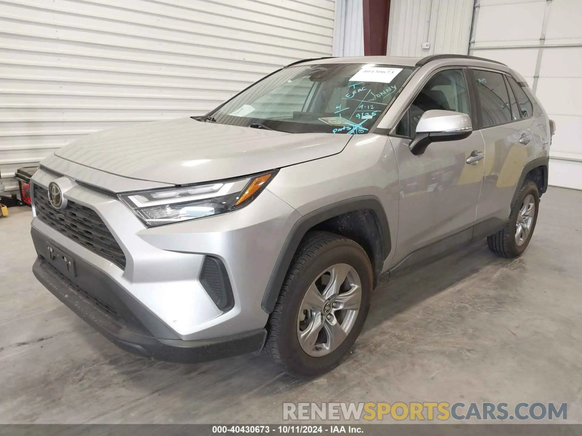 2 Photograph of a damaged car 2T3W1RFV4NC194485 TOYOTA RAV4 2022