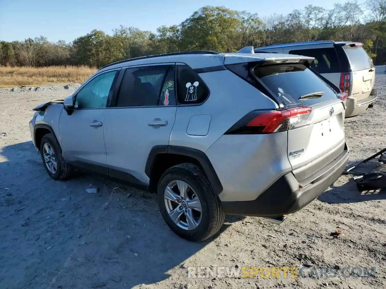 2 Photograph of a damaged car 2T3W1RFV4NC206232 TOYOTA RAV4 2022