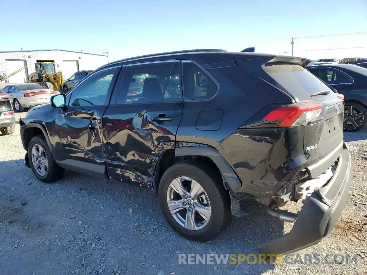 2 Photograph of a damaged car 2T3W1RFV4NW209176 TOYOTA RAV4 2022