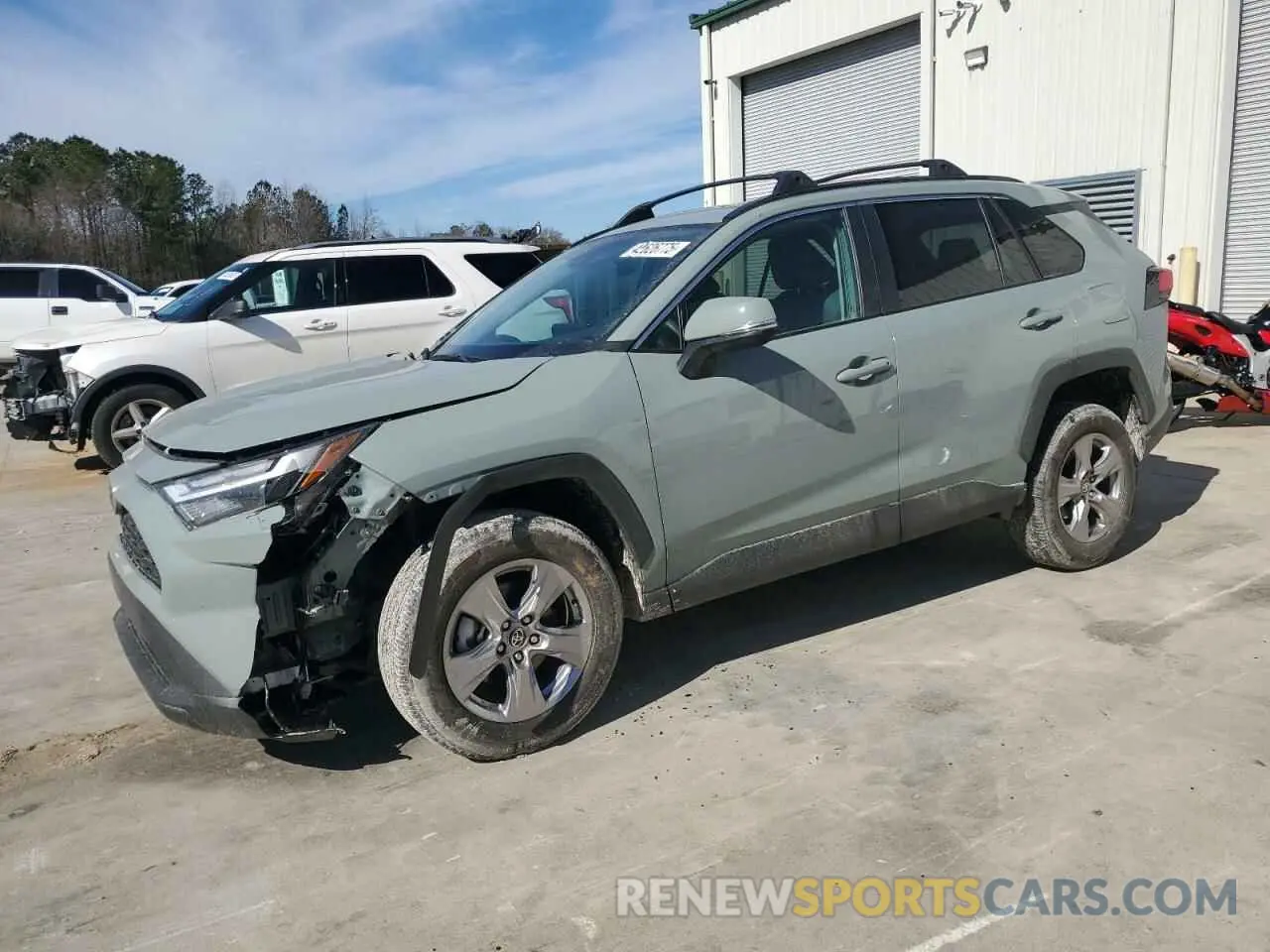 1 Photograph of a damaged car 2T3W1RFV4NW211316 TOYOTA RAV4 2022