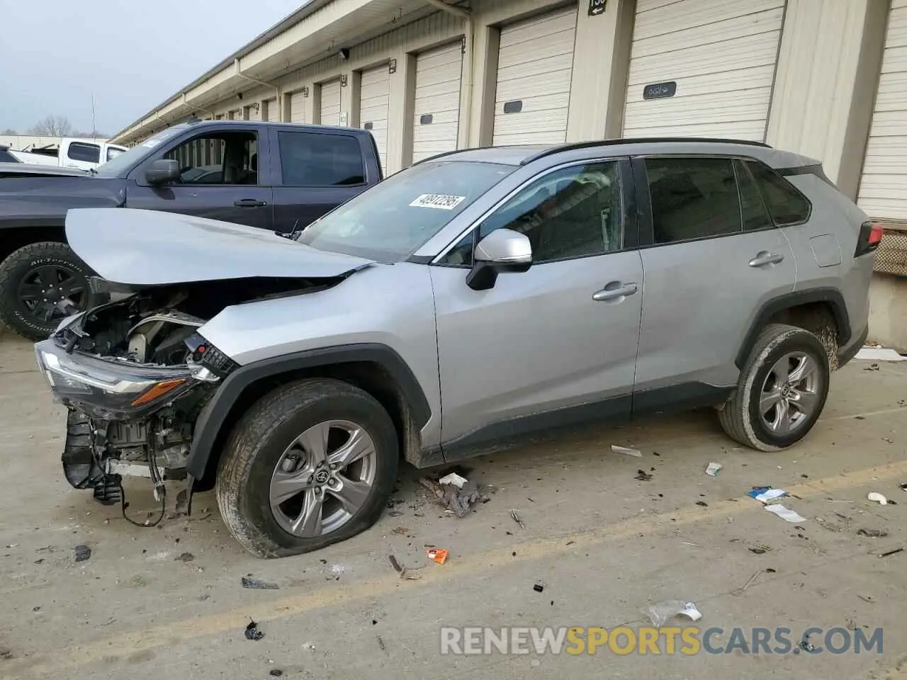 1 Photograph of a damaged car 2T3W1RFV4NW225670 TOYOTA RAV4 2022