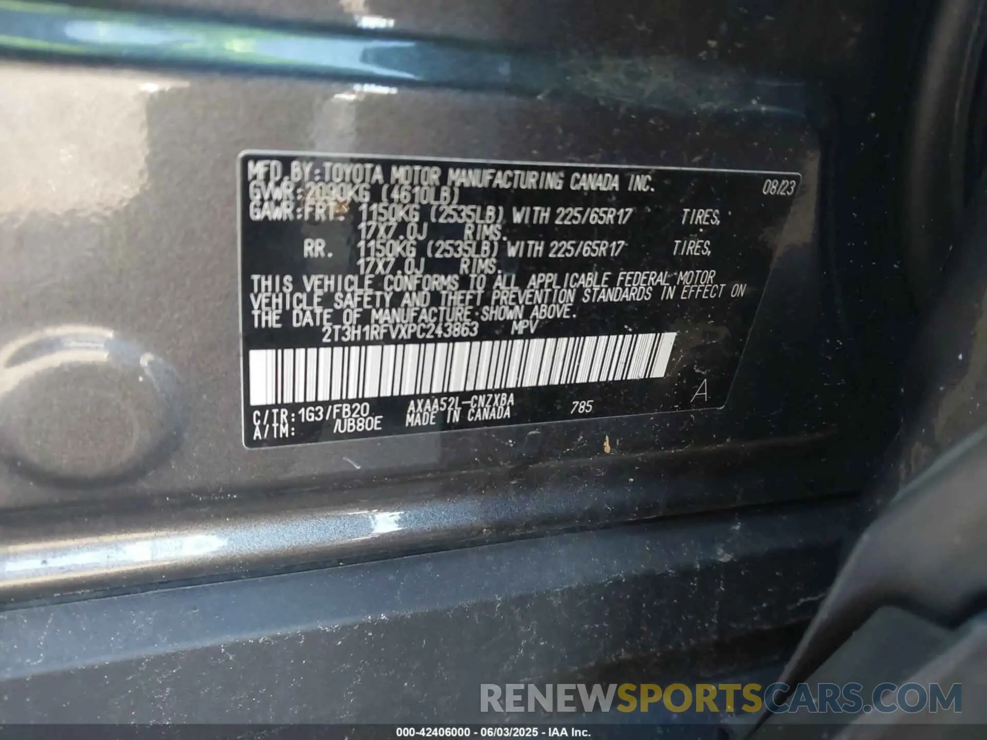 9 Photograph of a damaged car 2T3W1RFV4NW226334 TOYOTA RAV4 2022
