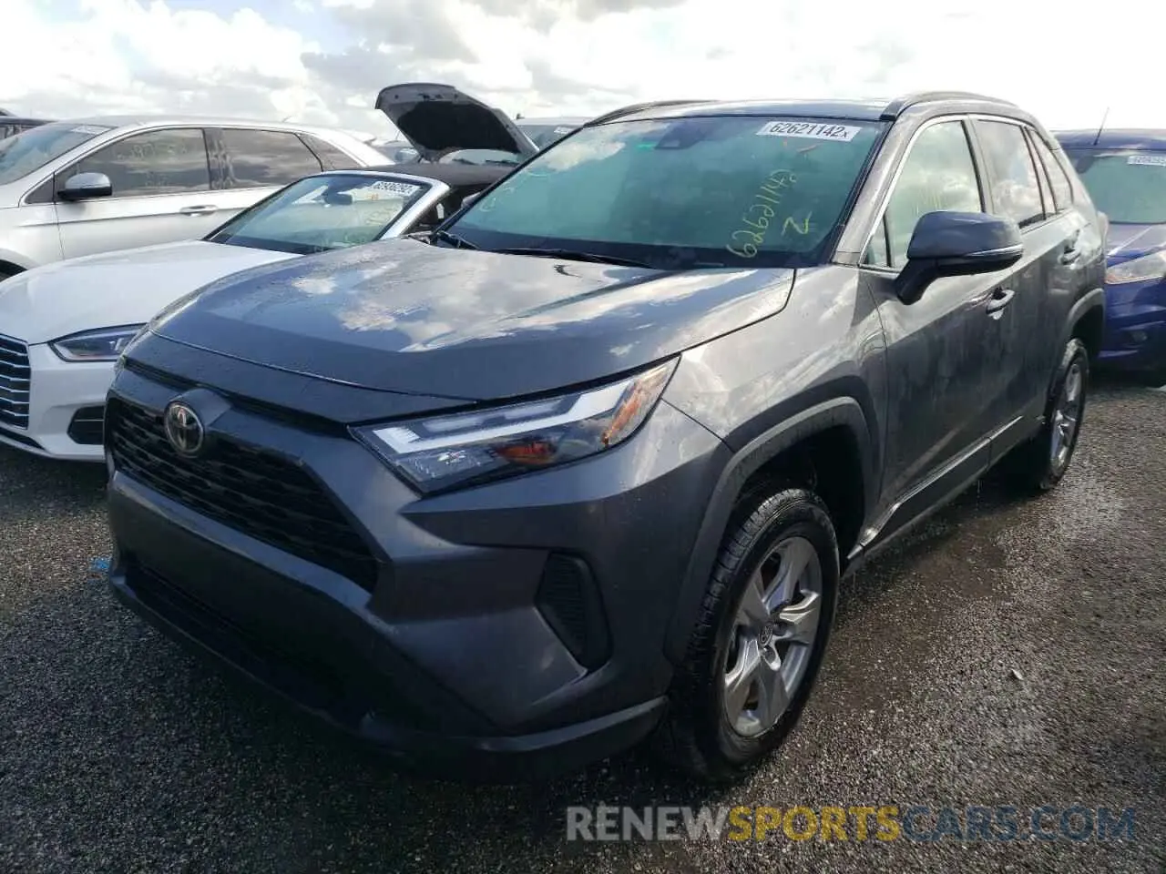 2 Photograph of a damaged car 2T3W1RFV5NC179526 TOYOTA RAV4 2022