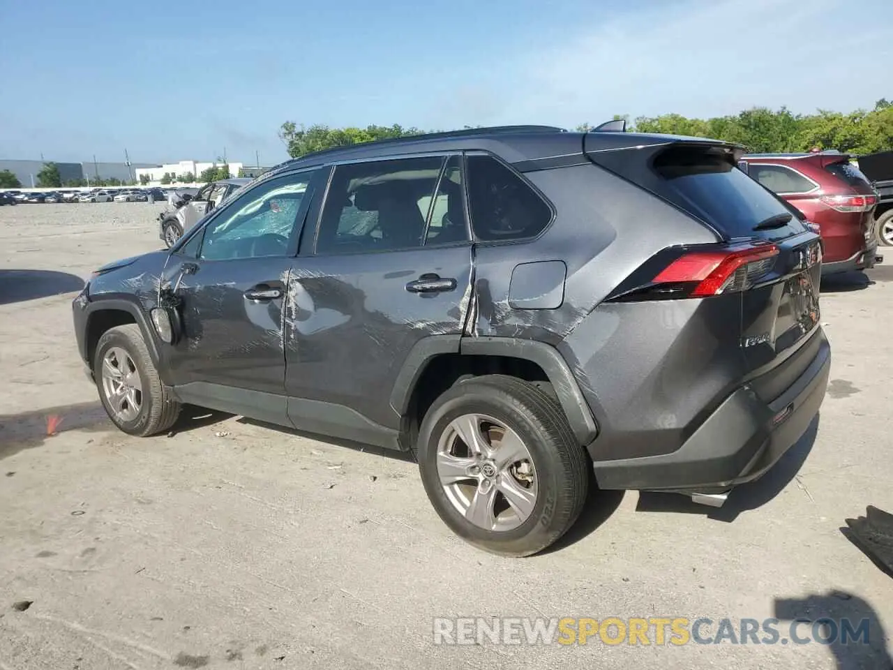 2 Photograph of a damaged car 2T3W1RFV5NC206806 TOYOTA RAV4 2022
