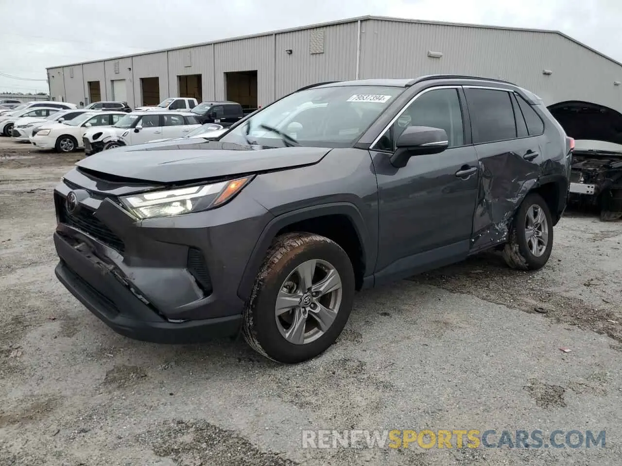 1 Photograph of a damaged car 2T3W1RFV6NC175050 TOYOTA RAV4 2022