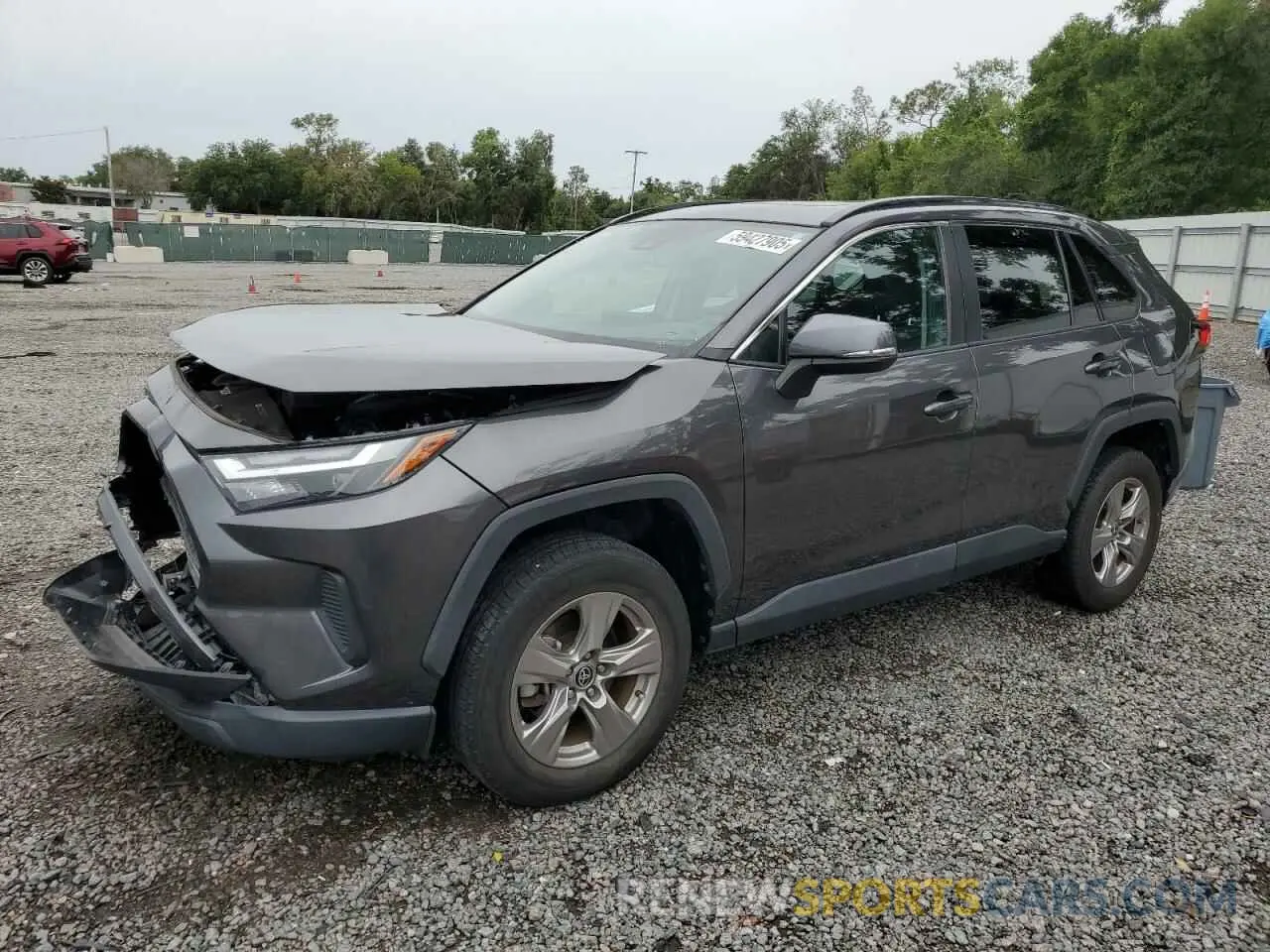 1 Photograph of a damaged car 2T3W1RFV6NC185769 TOYOTA RAV4 2022