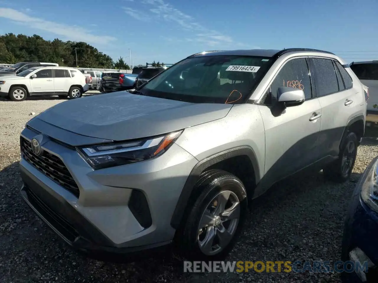 1 Photograph of a damaged car 2T3W1RFV6NC188512 TOYOTA RAV4 2022