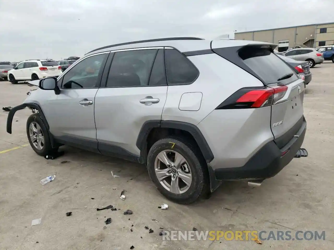 2 Photograph of a damaged car 2T3W1RFV6NC191278 TOYOTA RAV4 2022