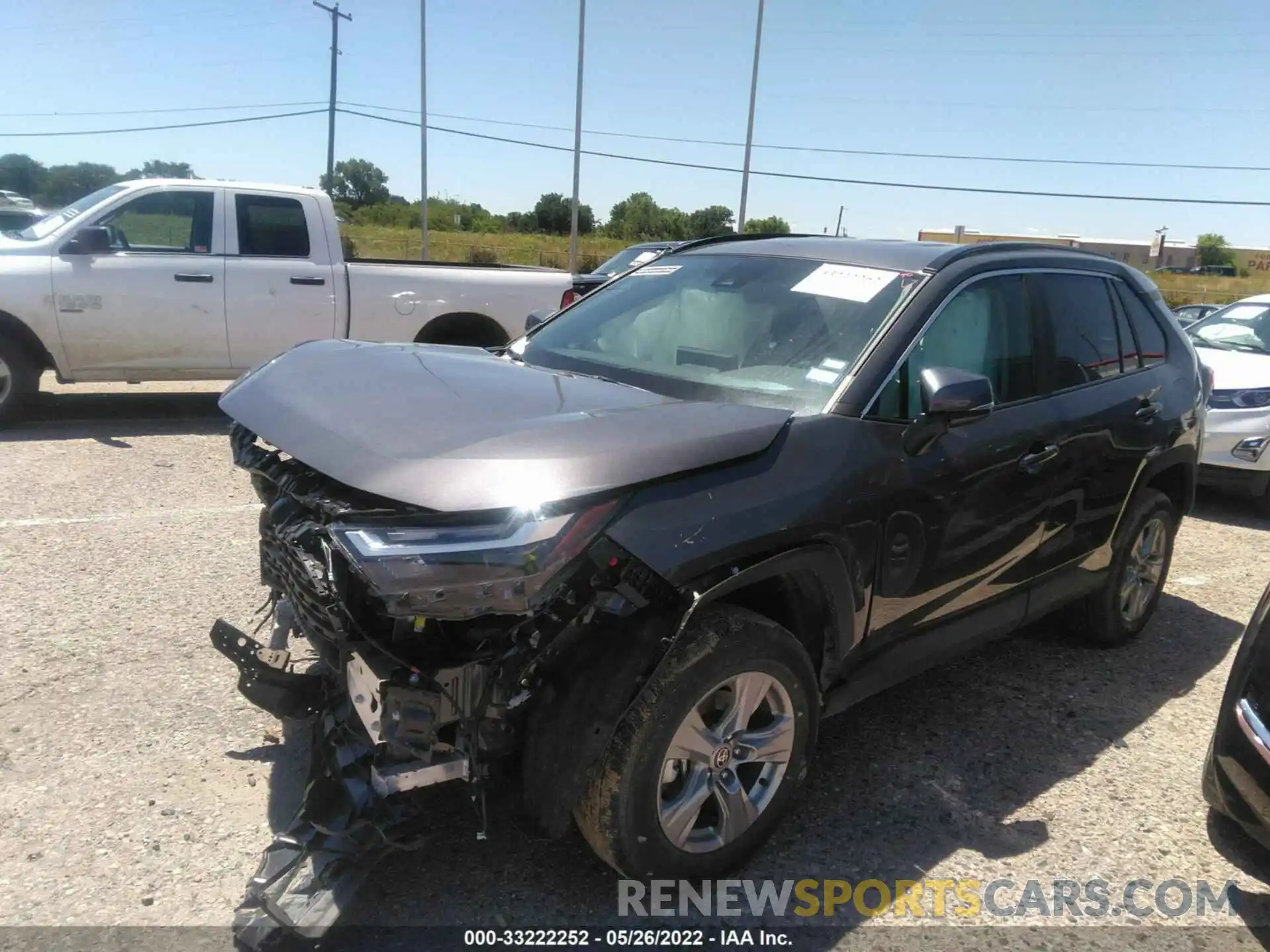 2 Photograph of a damaged car 2T3W1RFV6NW192154 TOYOTA RAV4 2022