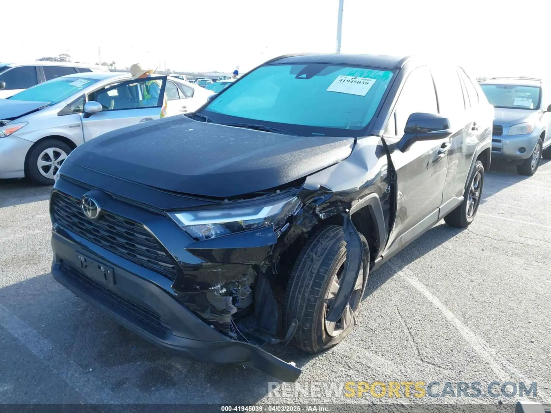 2 Photograph of a damaged car 2T3W1RFV6NW202715 TOYOTA RAV4 2022