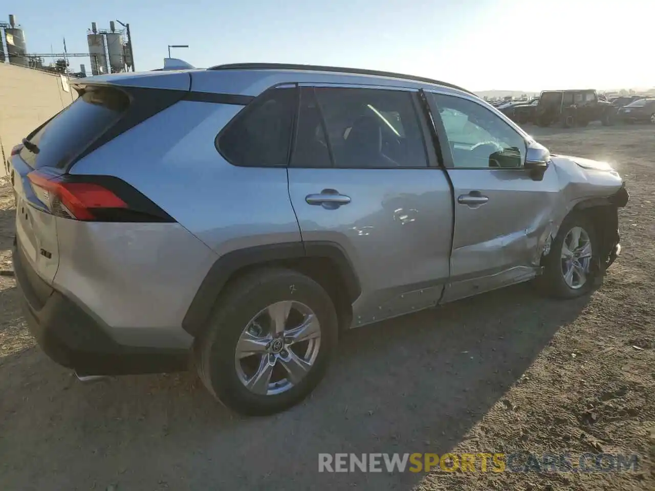 3 Photograph of a damaged car 2T3W1RFV6NW205341 TOYOTA RAV4 2022