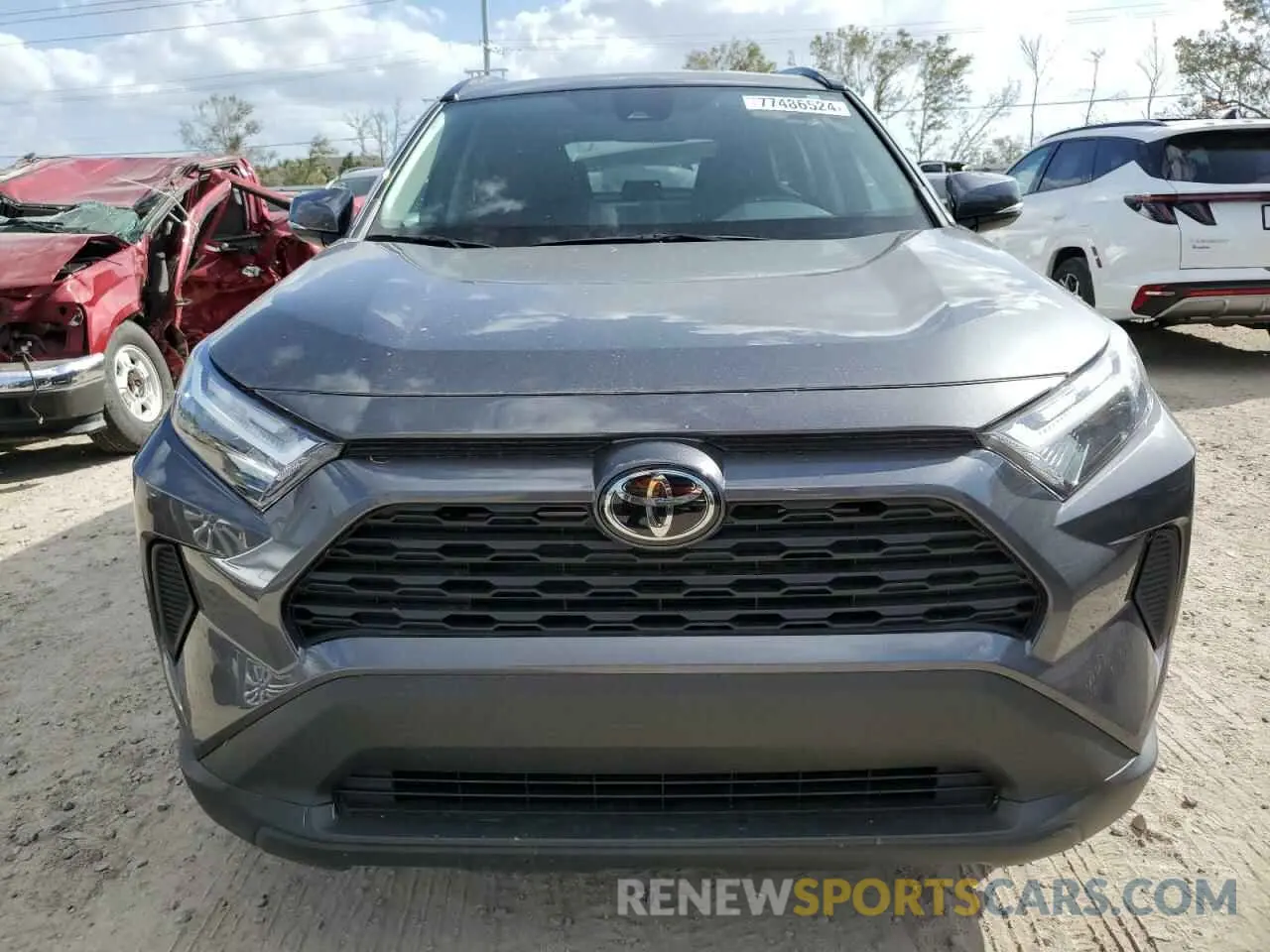 5 Photograph of a damaged car 2T3W1RFV7NC180077 TOYOTA RAV4 2022