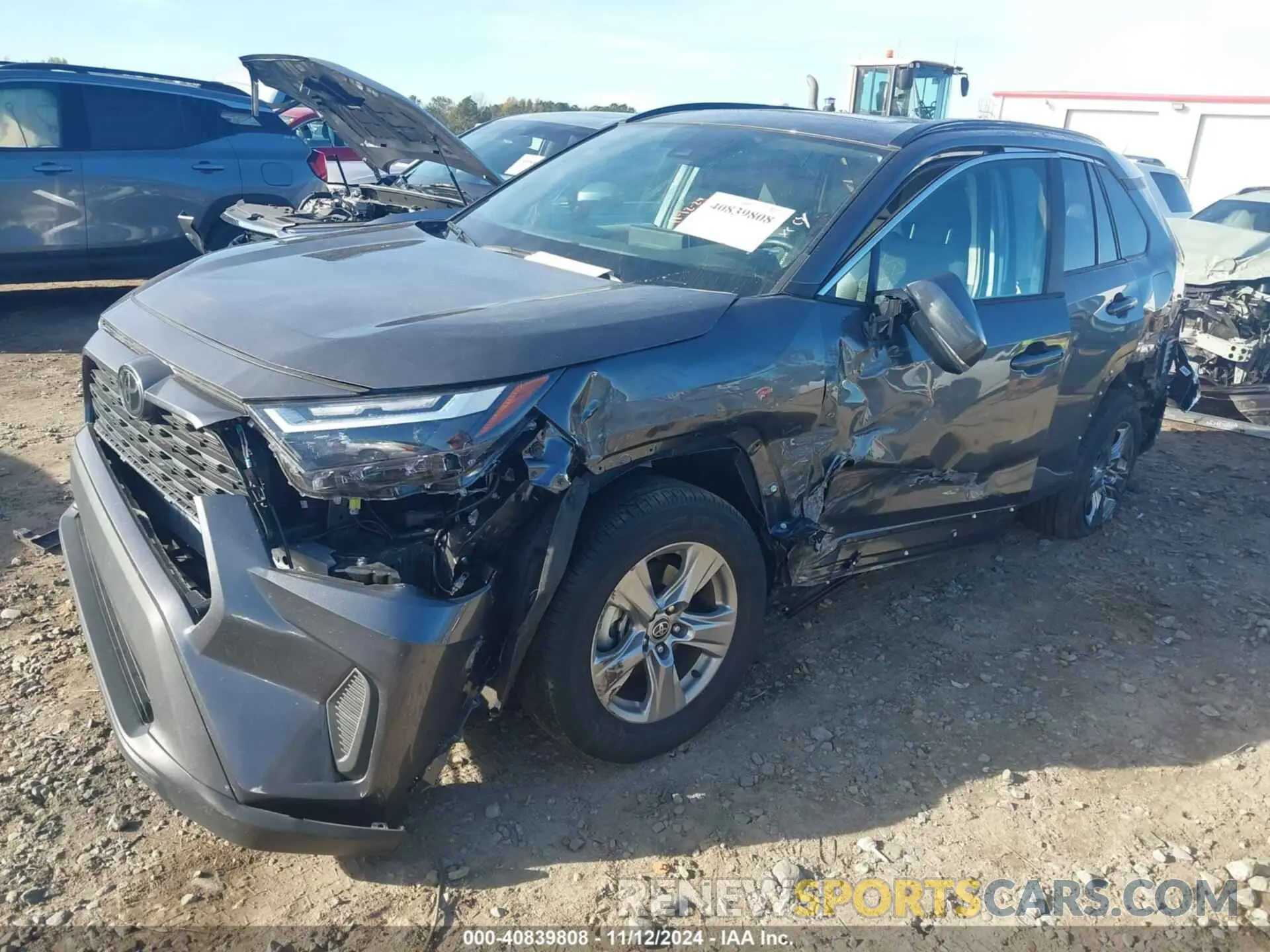 2 Photograph of a damaged car 2T3W1RFV7NC200733 TOYOTA RAV4 2022