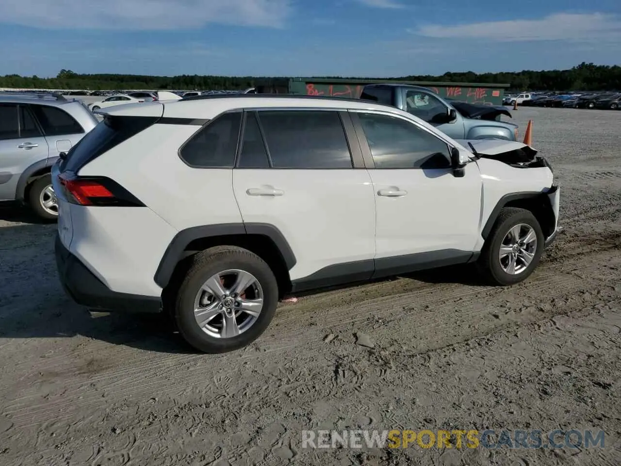 3 Photograph of a damaged car 2T3W1RFV7NC208380 TOYOTA RAV4 2022