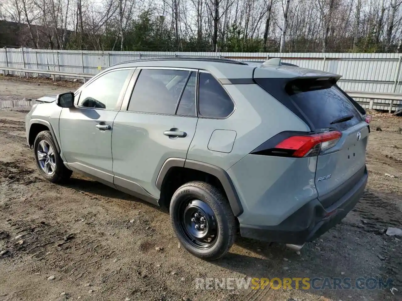 2 Photograph of a damaged car 2T3W1RFV7NW206661 TOYOTA RAV4 2022