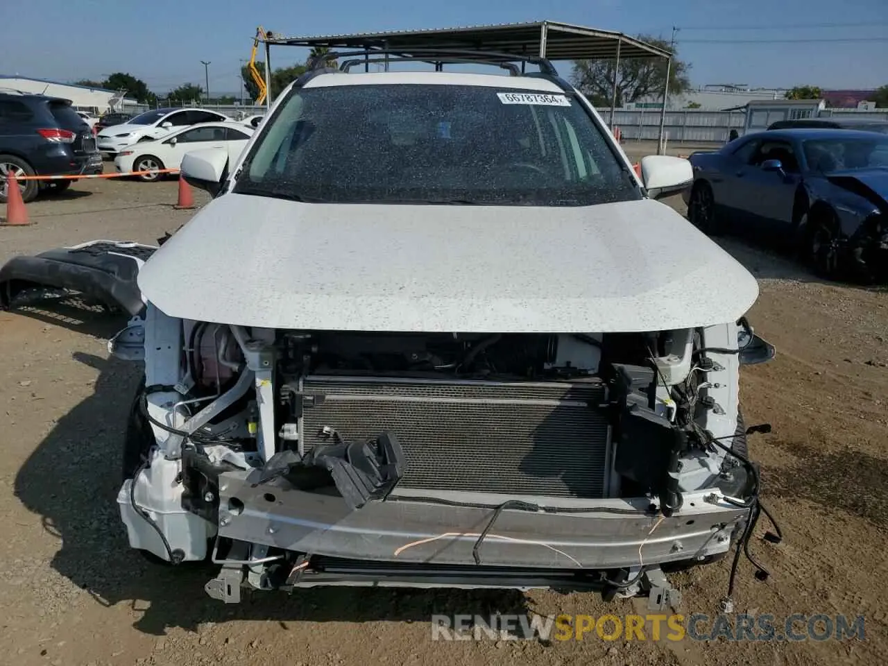 5 Photograph of a damaged car 2T3W1RFV8NC177690 TOYOTA RAV4 2022