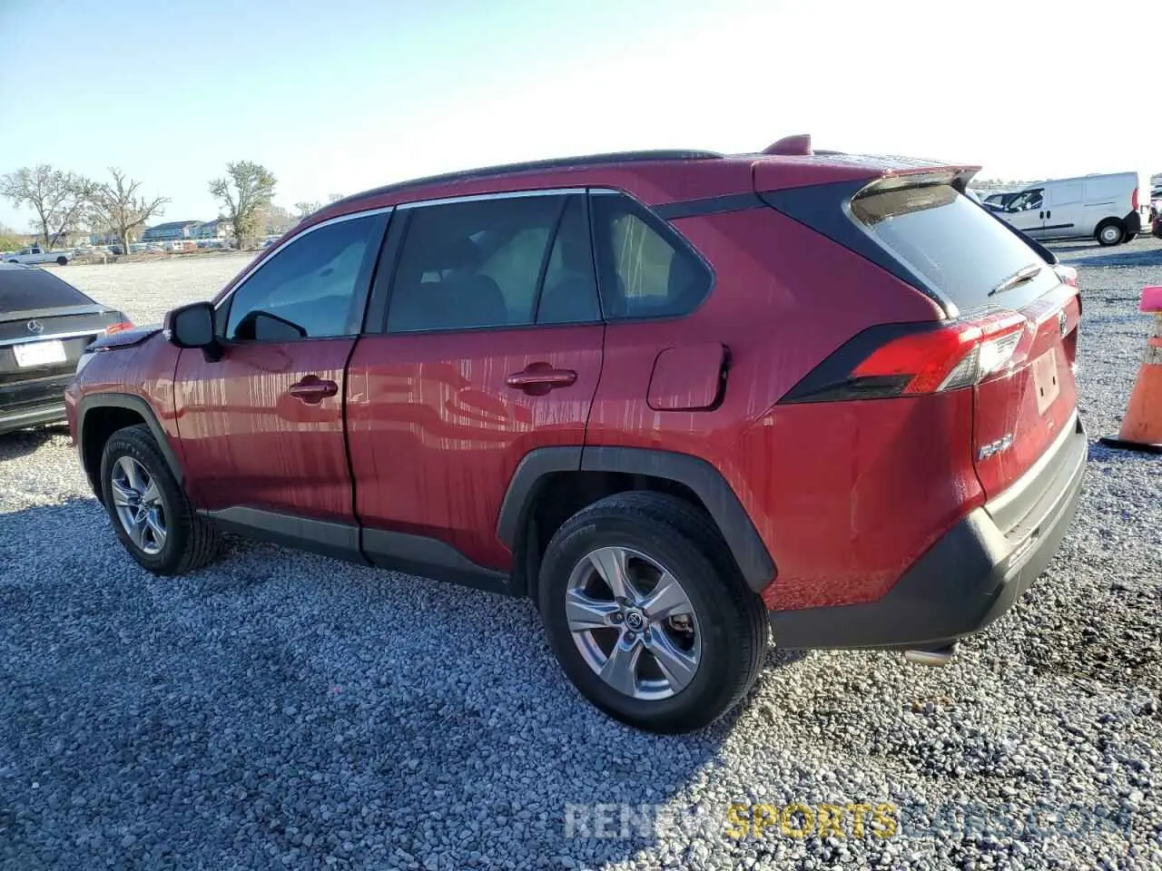 2 Photograph of a damaged car 2T3W1RFV8NW194715 TOYOTA RAV4 2022