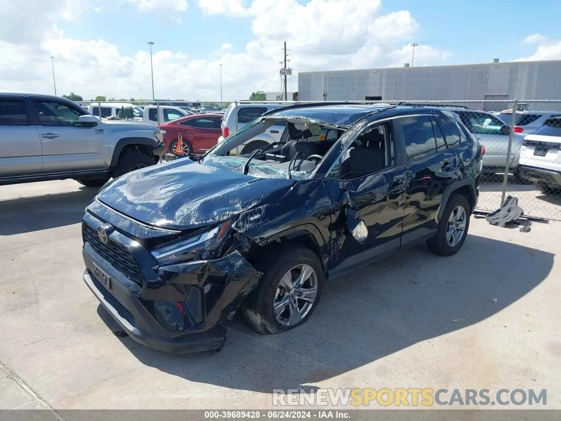 2 Photograph of a damaged car 2T3W1RFV8NW201856 TOYOTA RAV4 2022