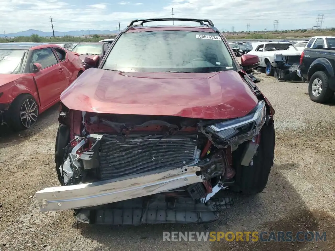 5 Photograph of a damaged car 2T3W1RFV8NW220052 TOYOTA RAV4 2022