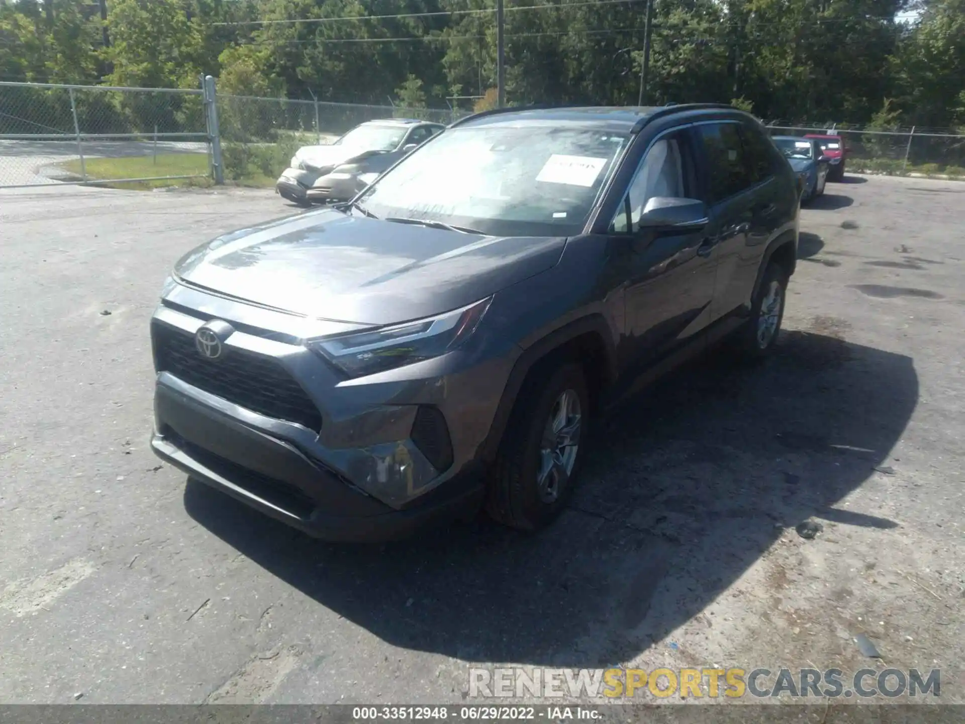 2 Photograph of a damaged car 2T3W1RFV9NC179870 TOYOTA RAV4 2022