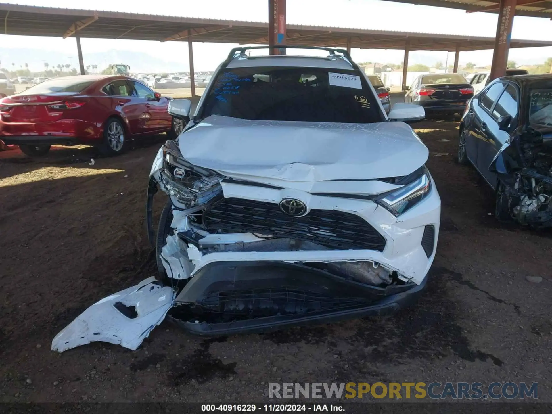 11 Photograph of a damaged car 2T3W1RFV9NC210258 TOYOTA RAV4 2022