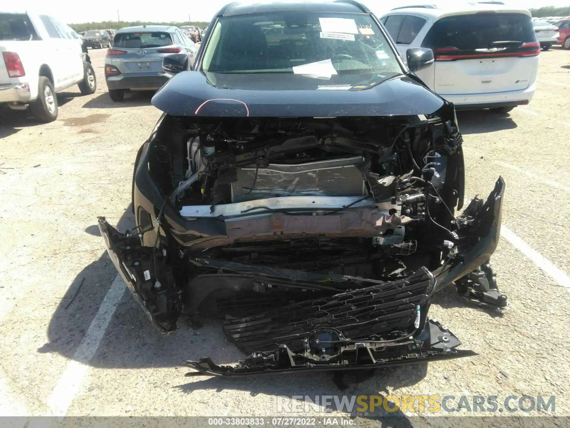 6 Photograph of a damaged car 2T3W1RFV9NW203471 TOYOTA RAV4 2022