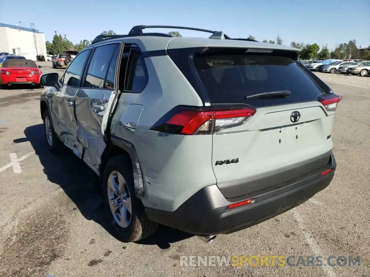 3 Photograph of a damaged car 2T3W1RFV9NW228161 TOYOTA RAV4 2022