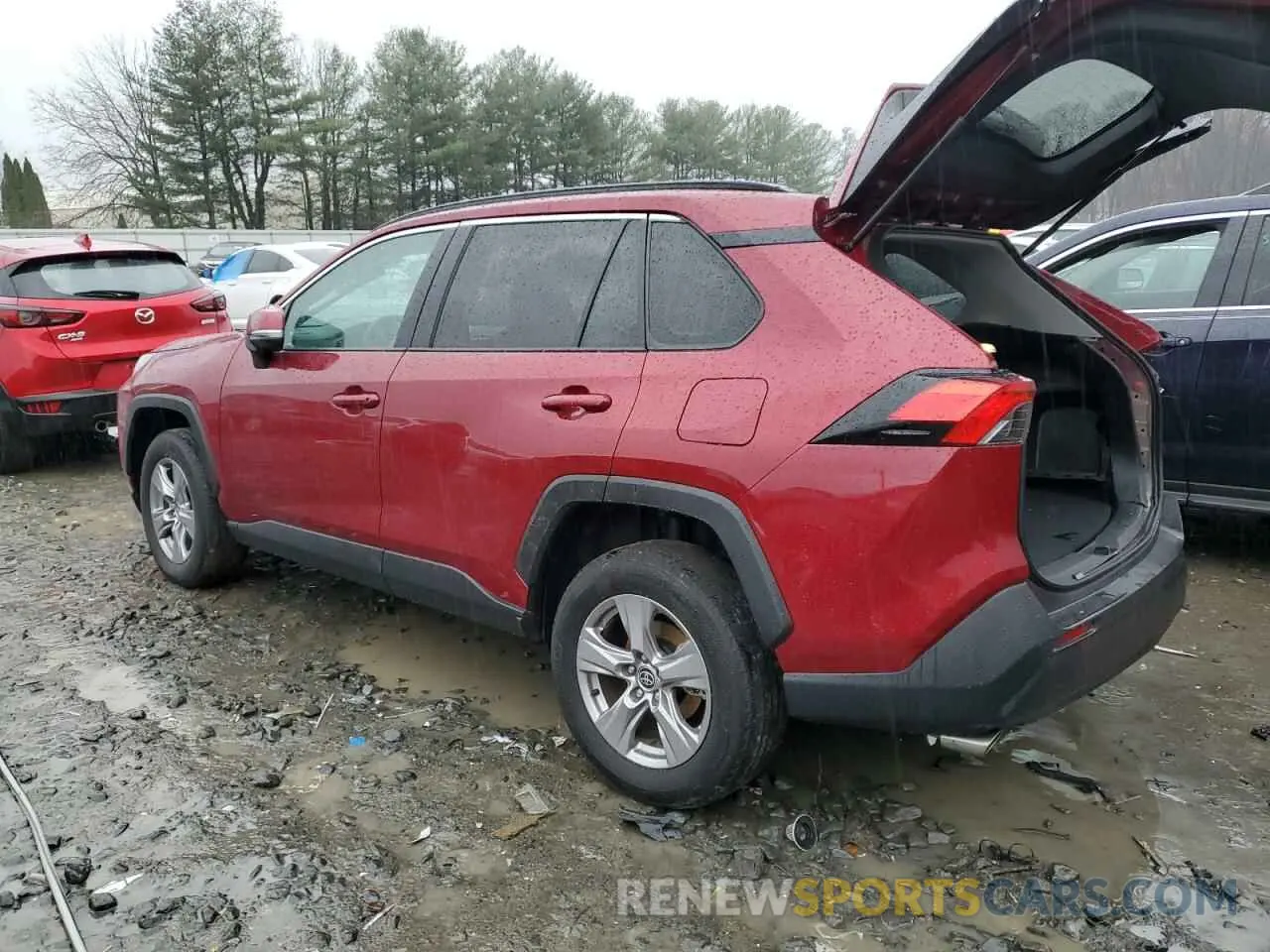 2 Photograph of a damaged car 2T3W1RFVXNW197213 TOYOTA RAV4 2022