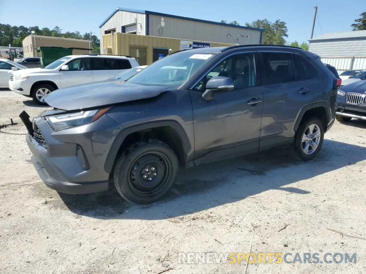 1 Photograph of a damaged car 2T3W1RFVXNW201440 TOYOTA RAV4 2022