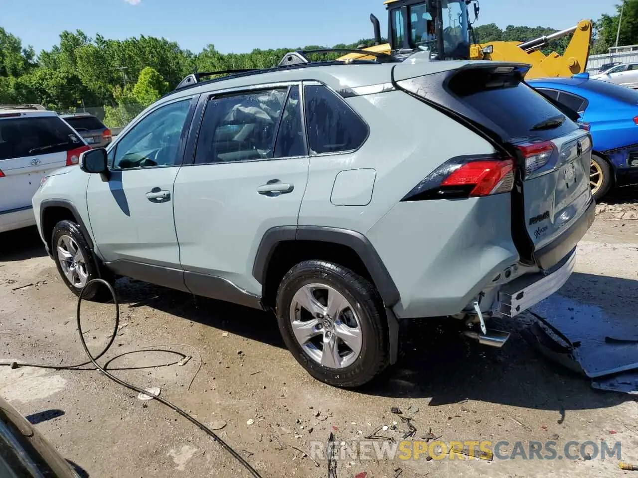 2 Photograph of a damaged car 2T3W1RFVXNW221817 TOYOTA RAV4 2022