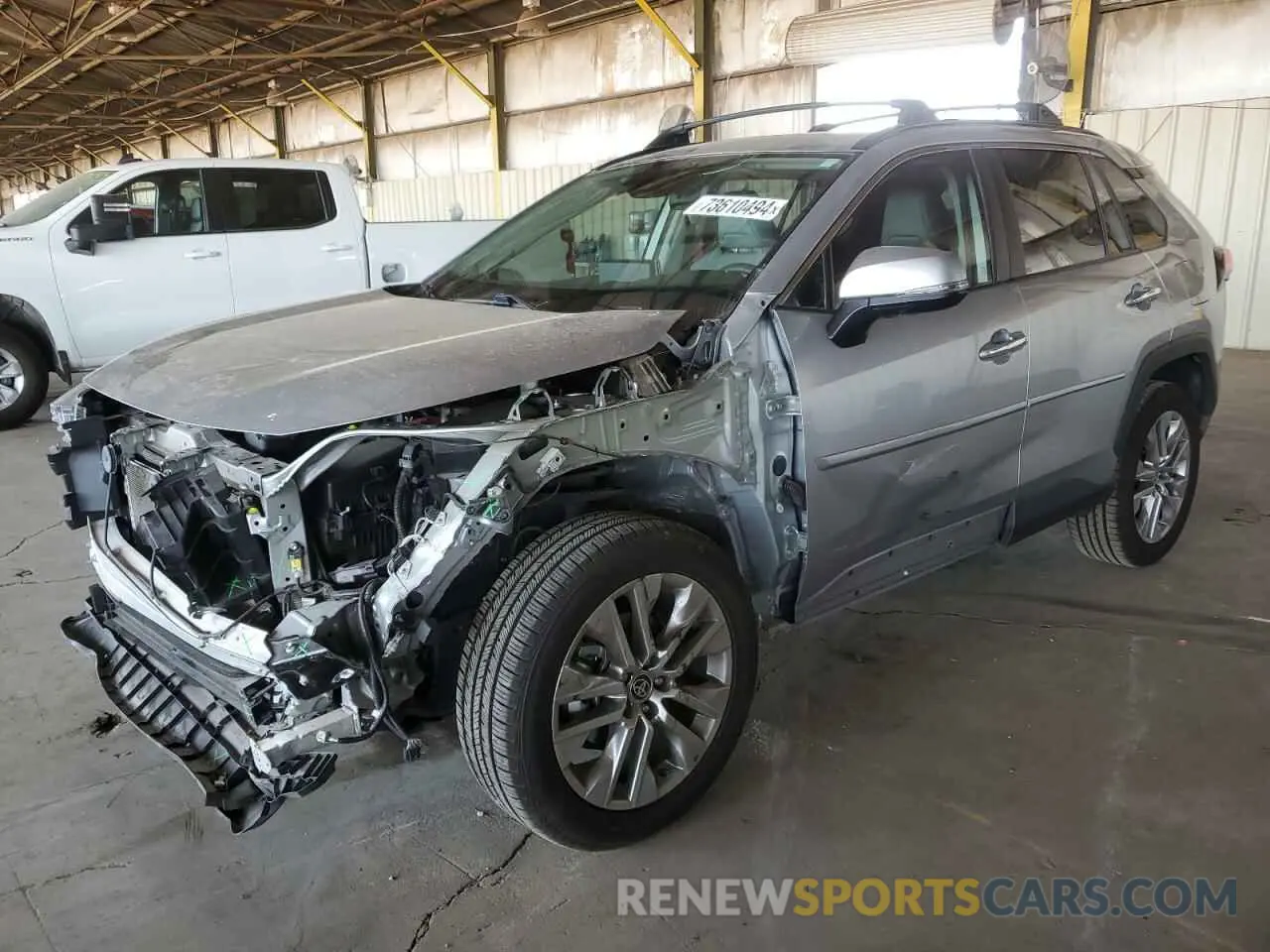 1 Photograph of a damaged car 2T3Y1RFV1NW238014 TOYOTA RAV4 2022