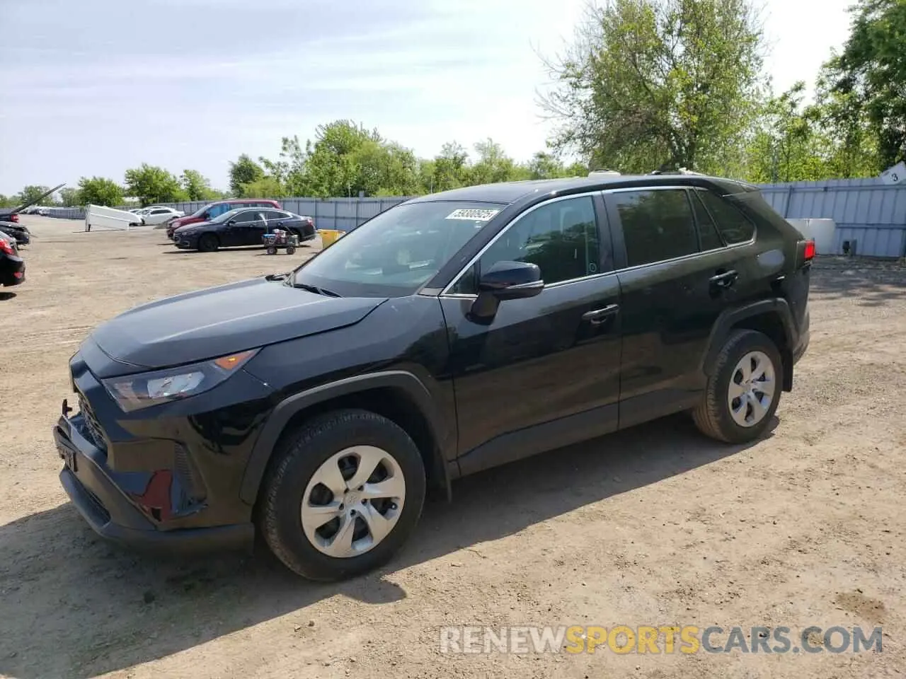 1 Photograph of a damaged car 2T3Z1RFV0NC177955 TOYOTA RAV4 2022