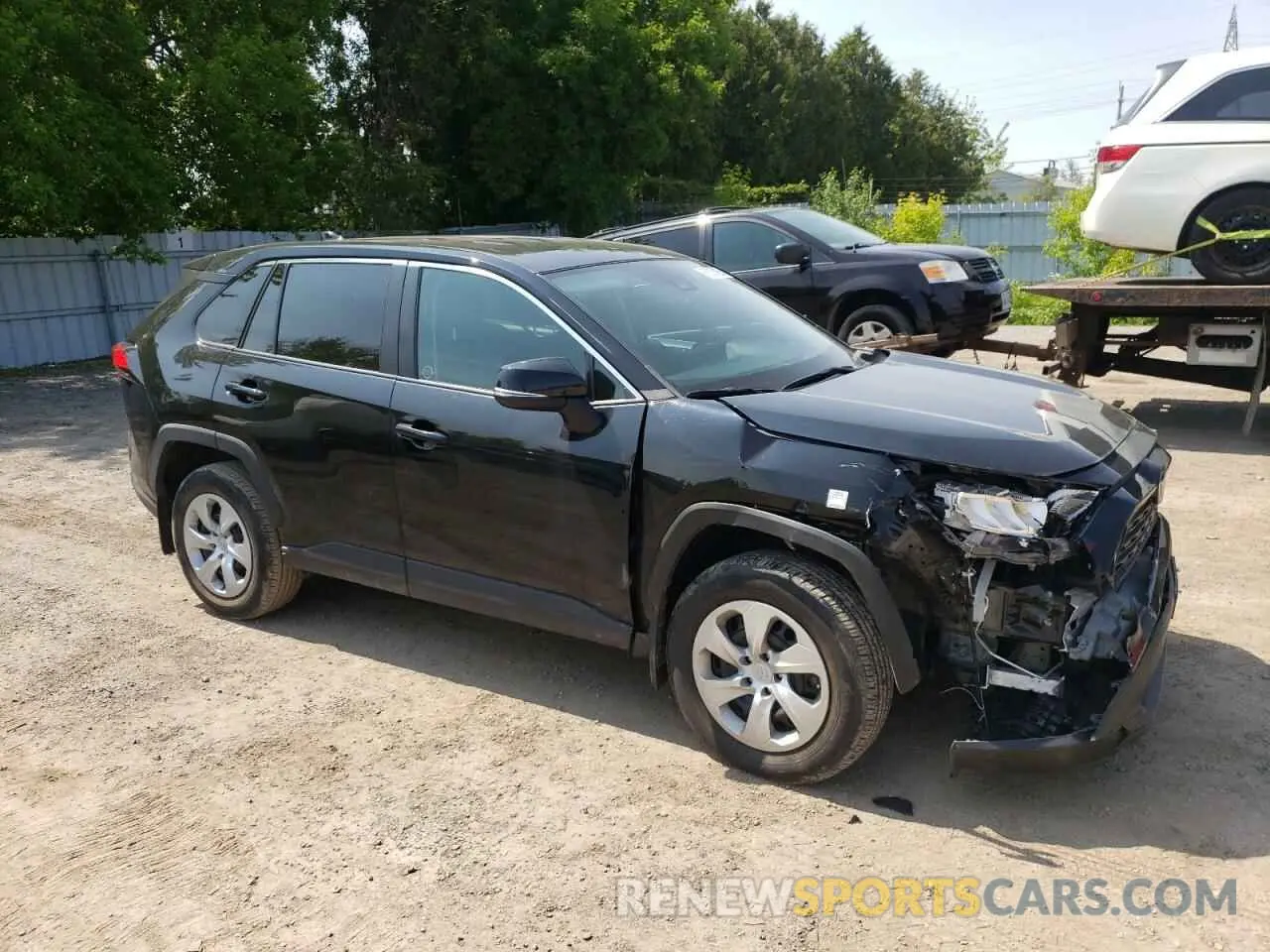 4 Photograph of a damaged car 2T3Z1RFV0NC177955 TOYOTA RAV4 2022