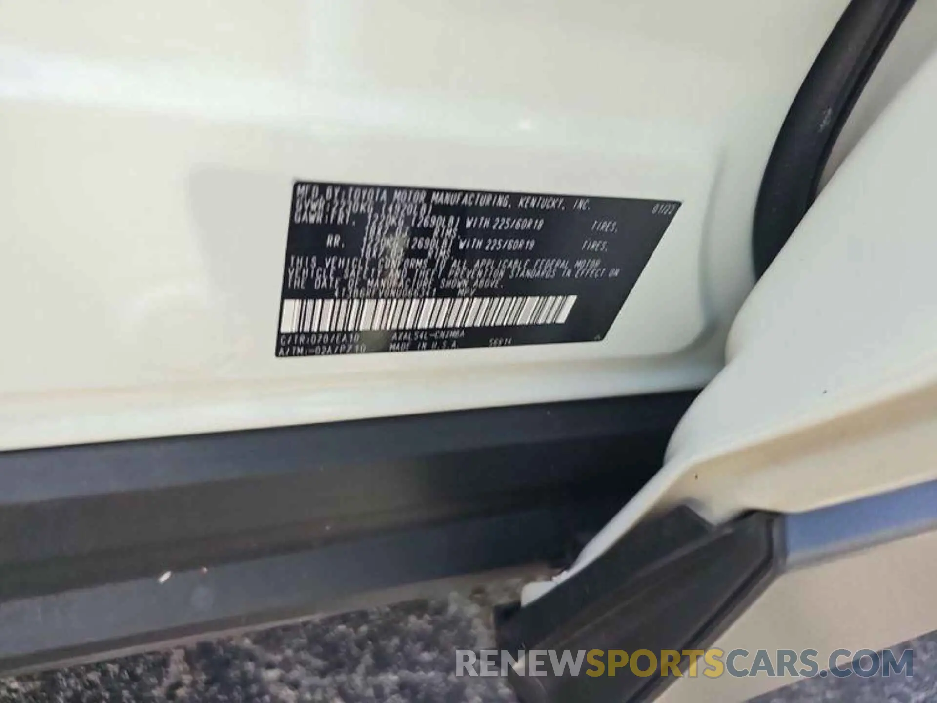 12 Photograph of a damaged car 4T3B6RFV0NU066341 TOYOTA RAV4 2022