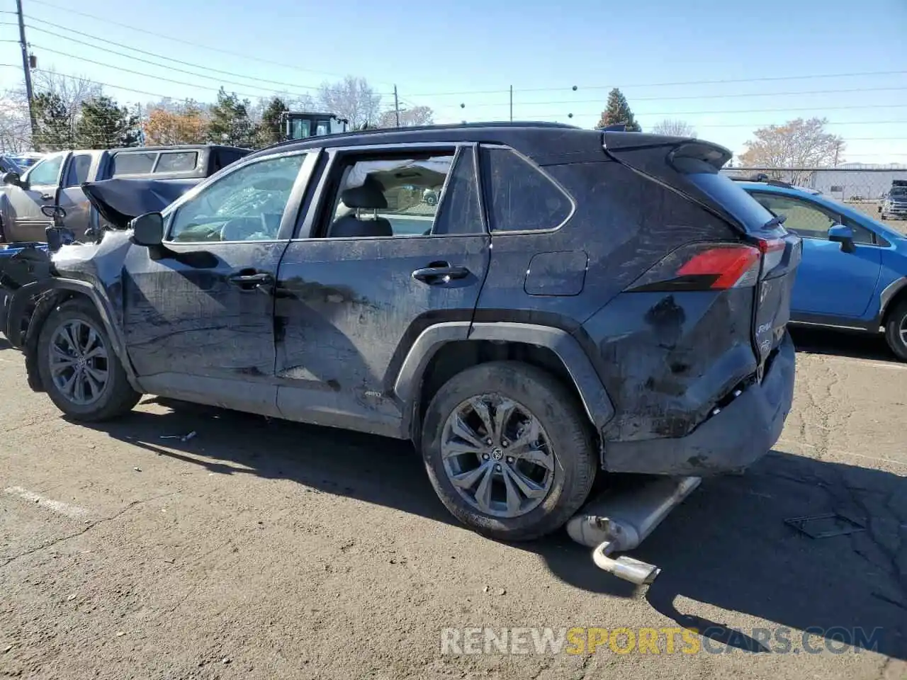 2 Photograph of a damaged car 4T3B6RFV4NU080789 TOYOTA RAV4 2022