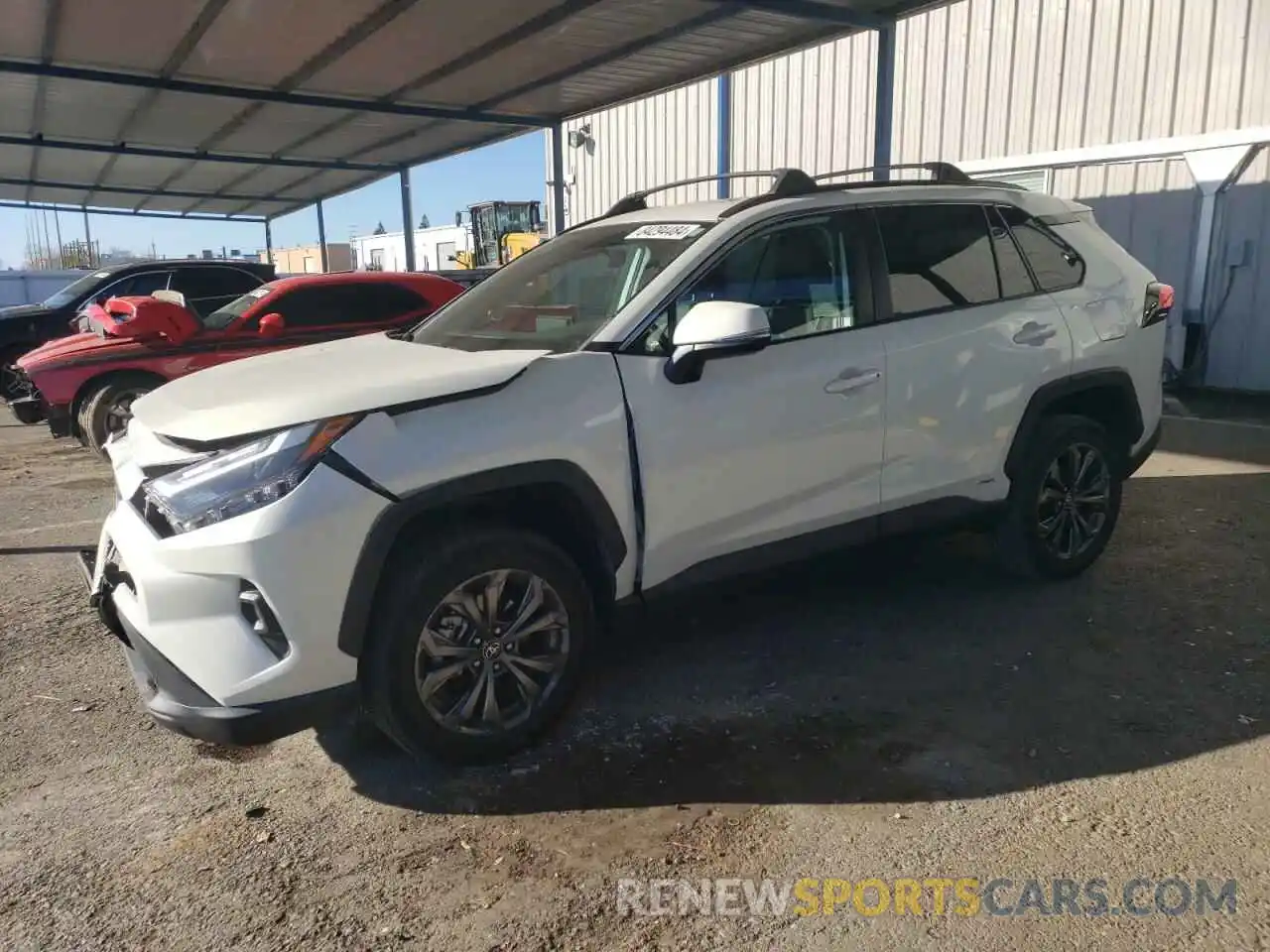 1 Photograph of a damaged car 4T3B6RFV4NU088326 TOYOTA RAV4 2022