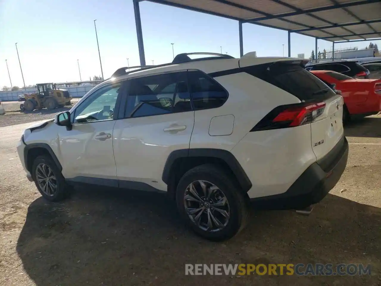 2 Photograph of a damaged car 4T3B6RFV4NU088326 TOYOTA RAV4 2022