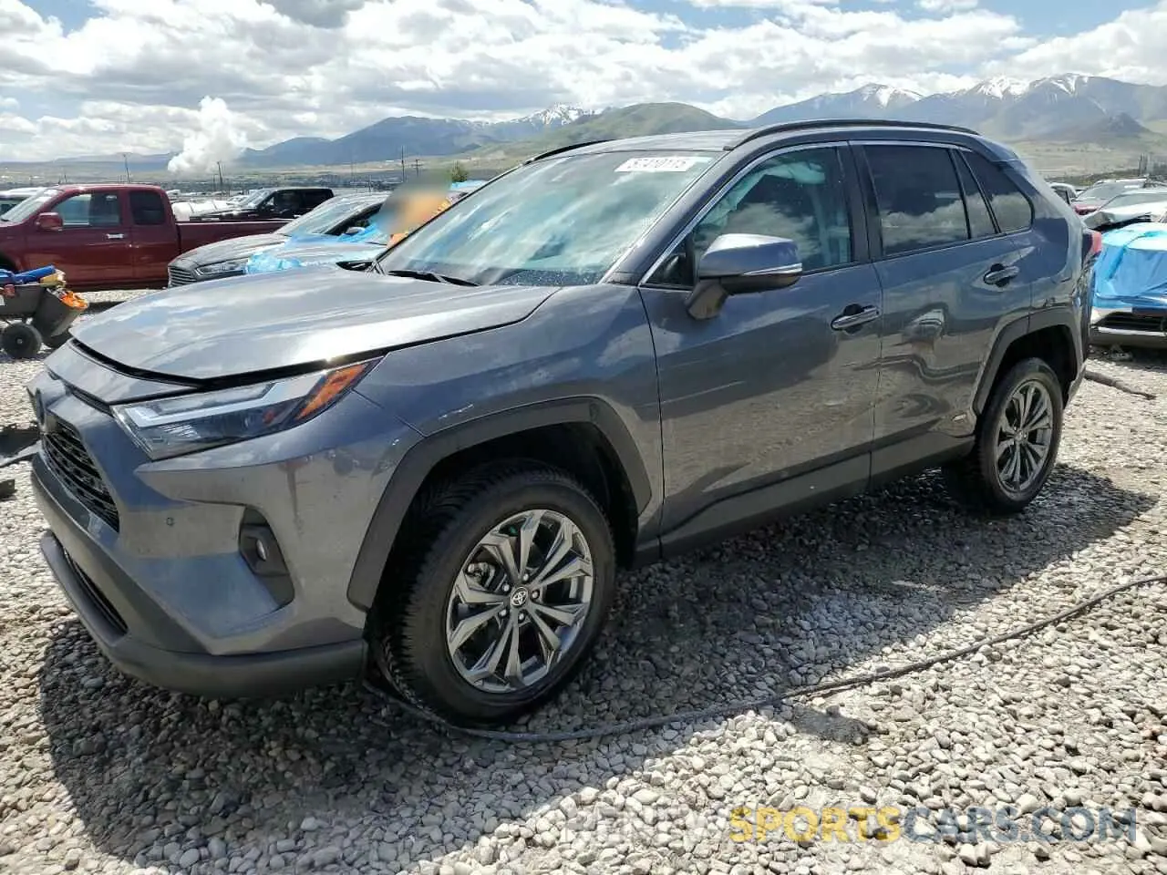 1 Photograph of a damaged car 4T3B6RFV5NU071387 TOYOTA RAV4 2022