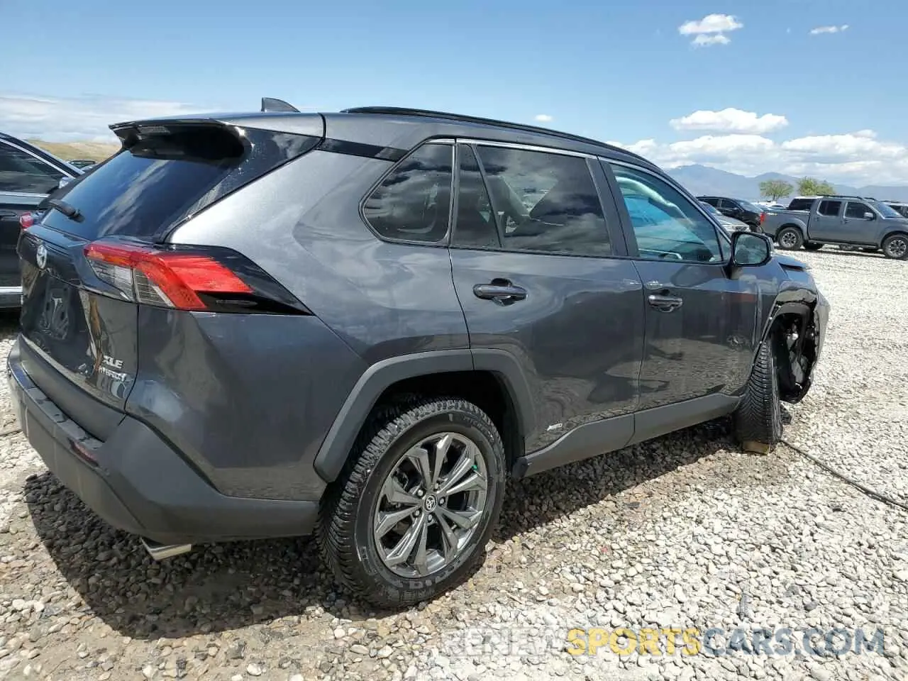 3 Photograph of a damaged car 4T3B6RFV5NU071387 TOYOTA RAV4 2022