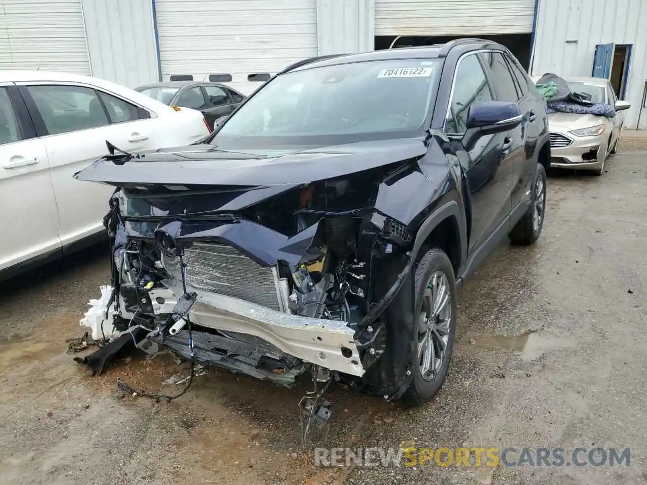 1 Photograph of a damaged car 4T3B6RFV5NU085371 TOYOTA RAV4 2022