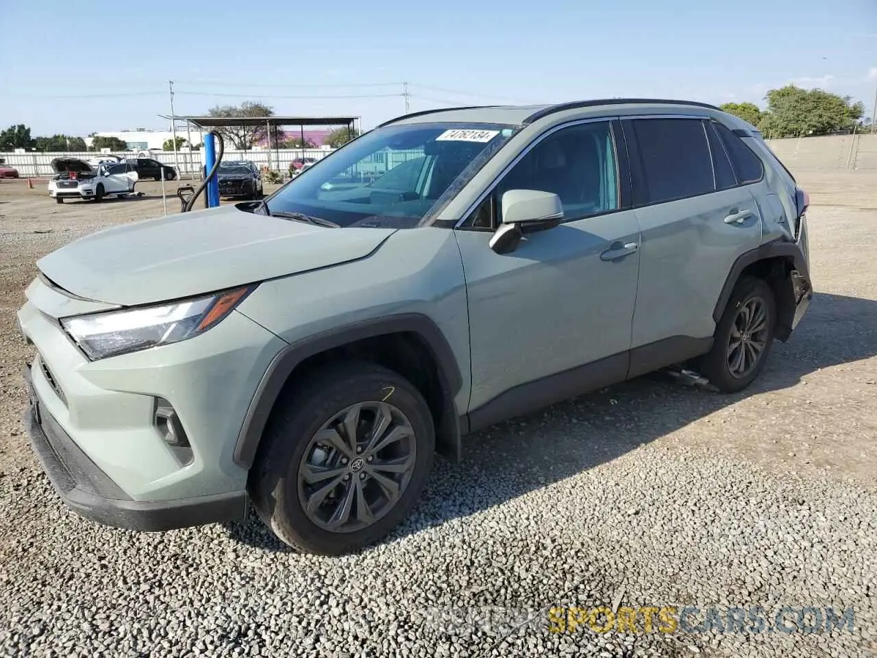 1 Photograph of a damaged car 4T3B6RFV5NU097259 TOYOTA RAV4 2022