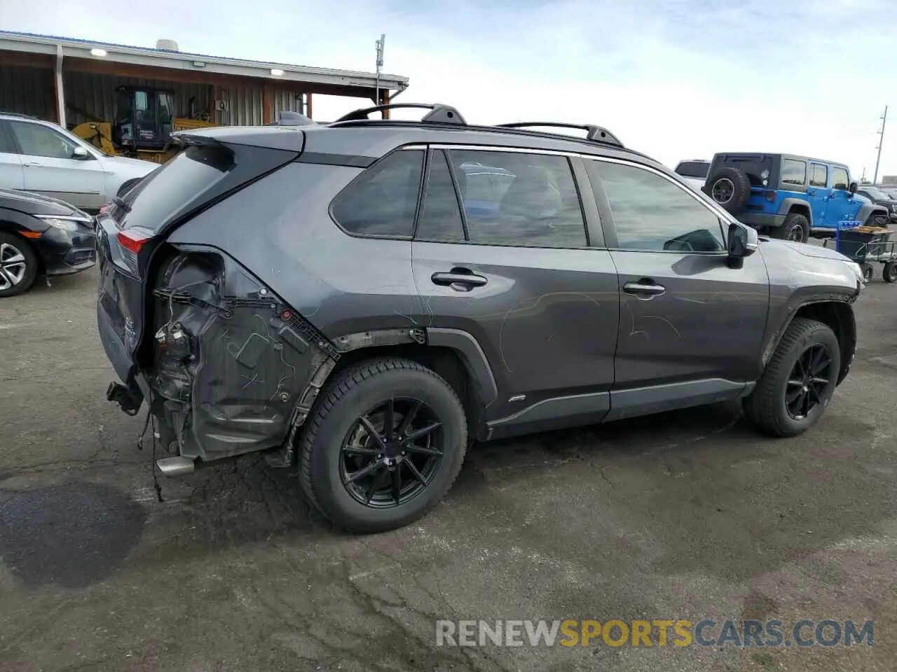 3 Photograph of a damaged car 4T3B6RFV7NU088627 TOYOTA RAV4 2022