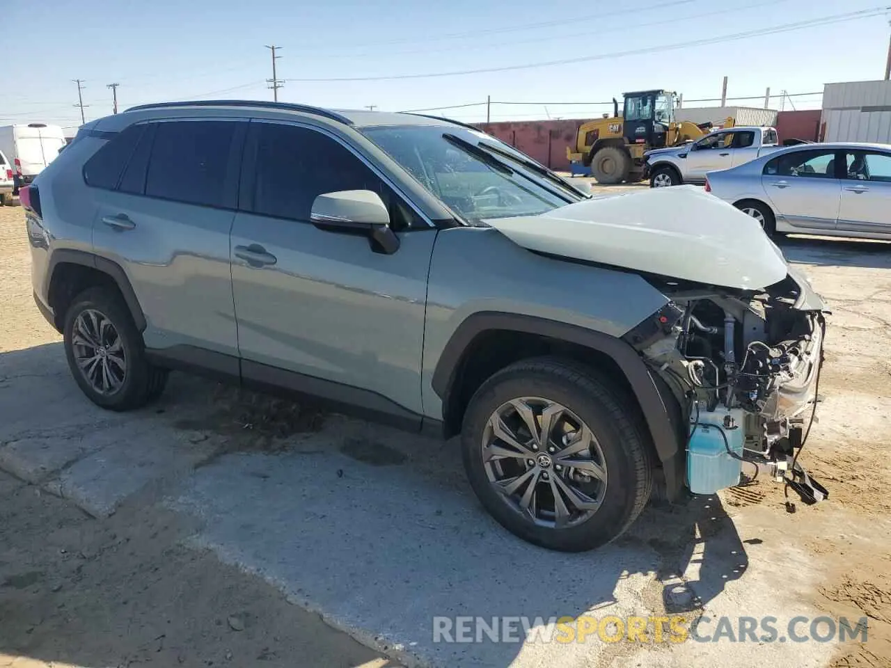 4 Photograph of a damaged car 4T3B6RFV8NU102695 TOYOTA RAV4 2022